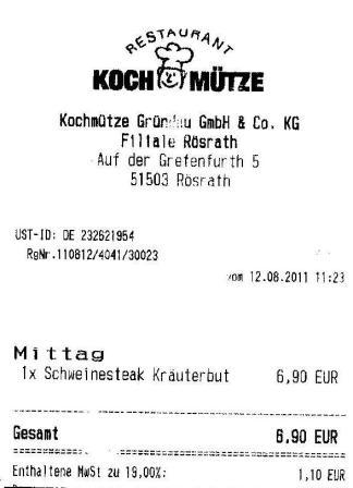 midn Hffner Kochmtze Restaurant